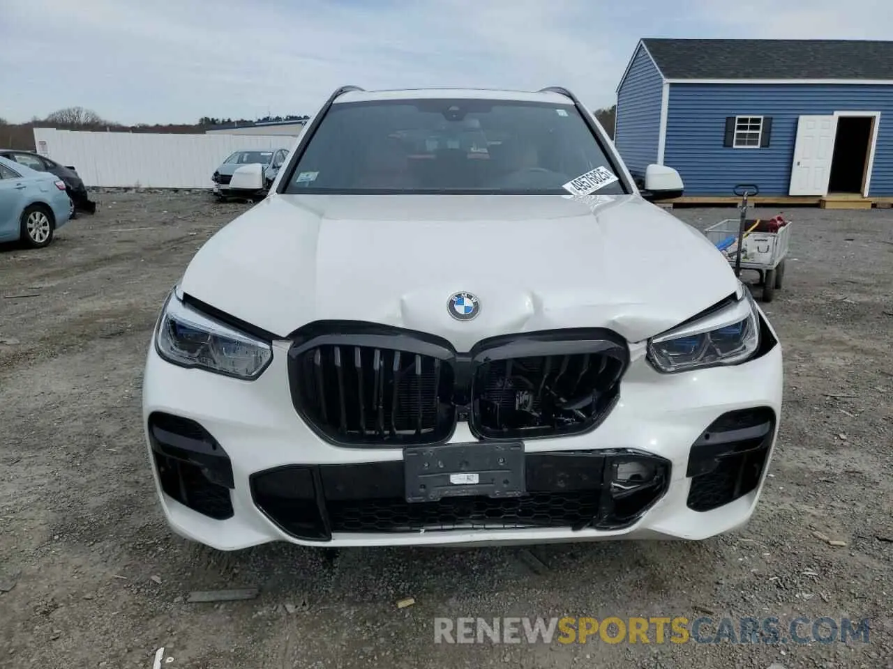 5 fotografías del automóvil dañado 5UXCR6C06N9M32014 BMW X5 2022