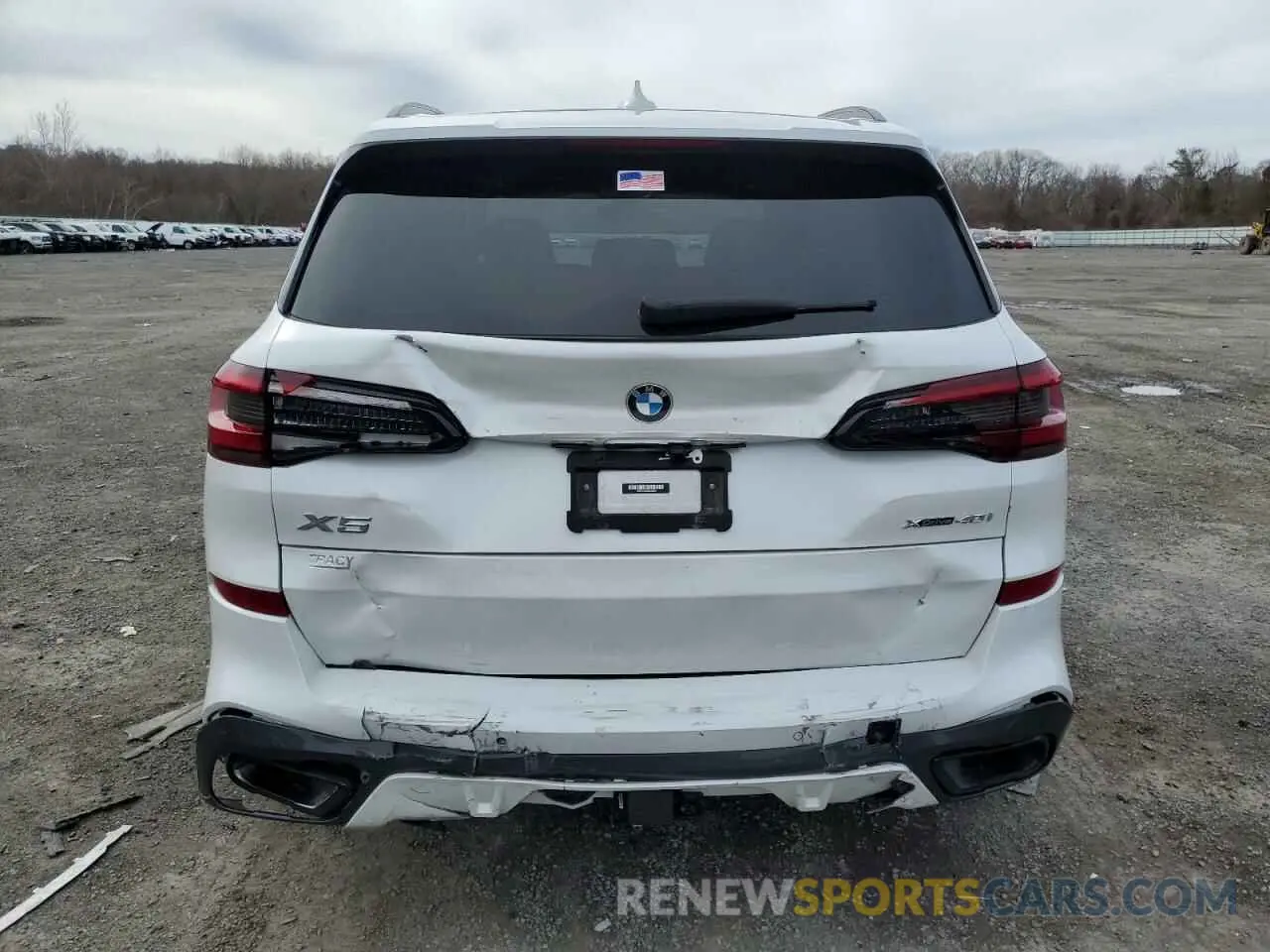 6 fotografías del automóvil dañado 5UXCR6C06N9M32014 BMW X5 2022