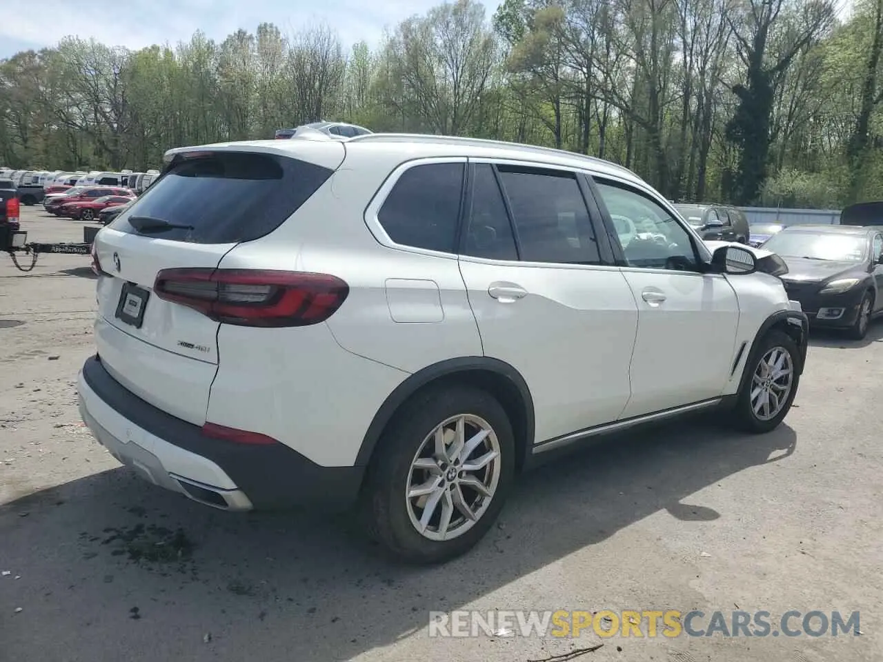 3 fotografías del automóvil dañado 5UXCR6C07N9J26990 BMW X5 2022