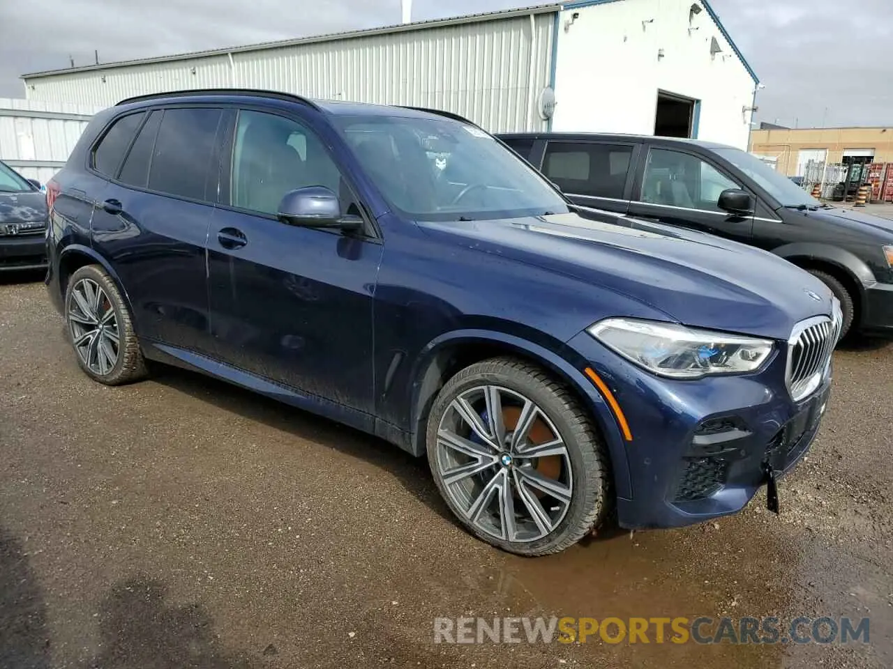 4 fotografías del automóvil dañado 5UXCR6C07N9J47337 BMW X5 2022