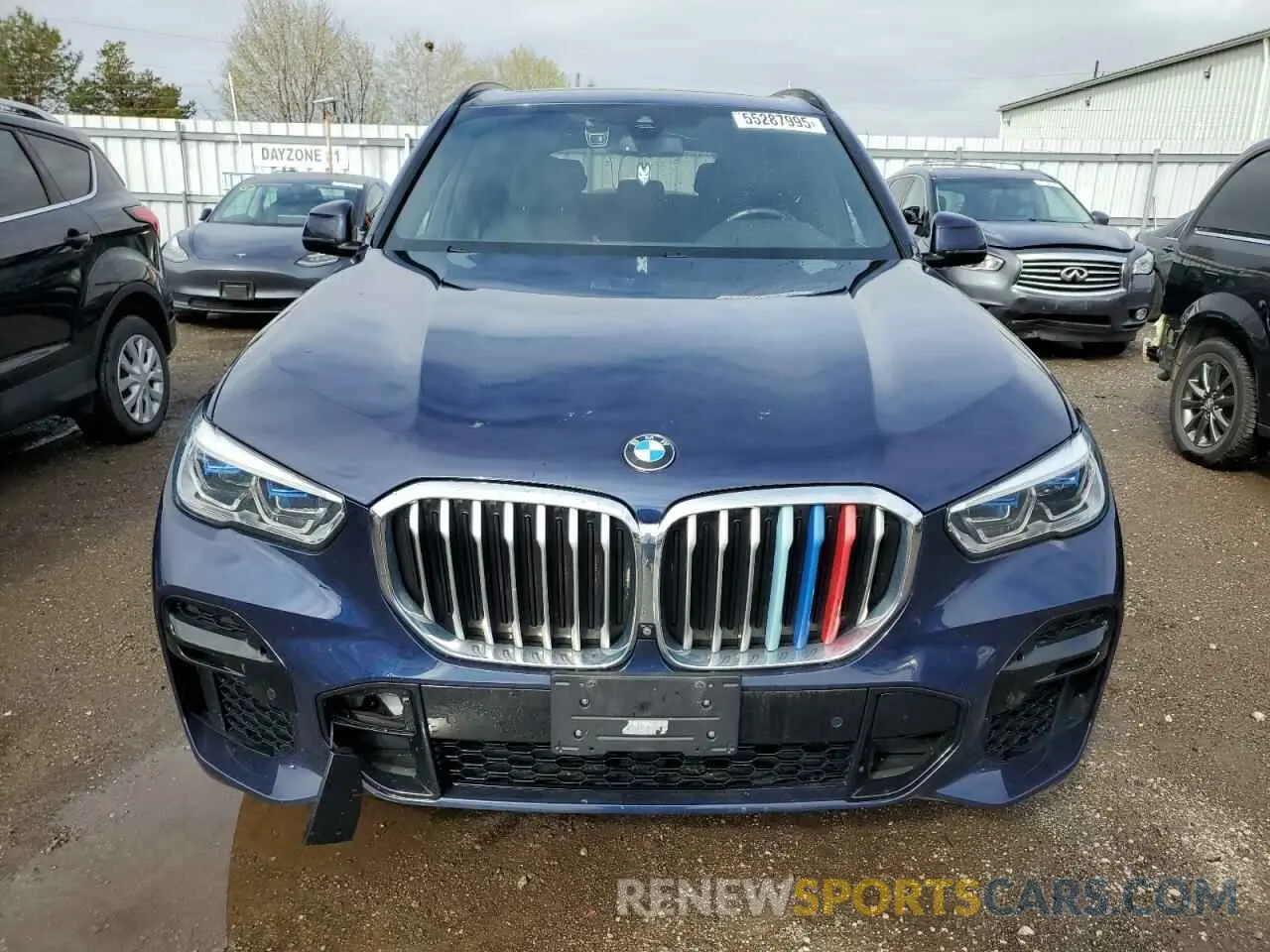5 fotografías del automóvil dañado 5UXCR6C07N9J47337 BMW X5 2022