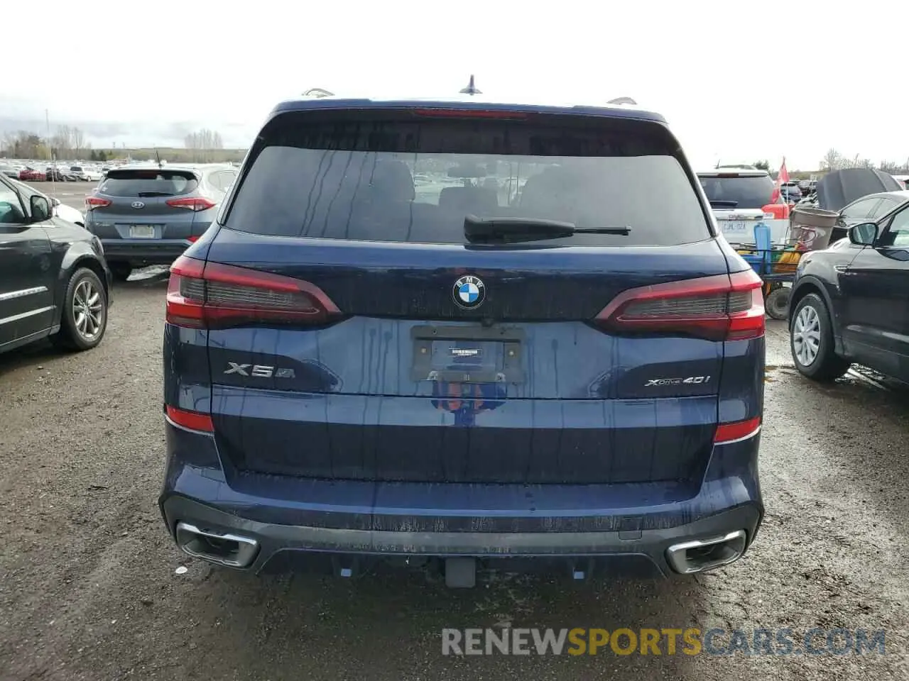 6 fotografías del automóvil dañado 5UXCR6C07N9J47337 BMW X5 2022