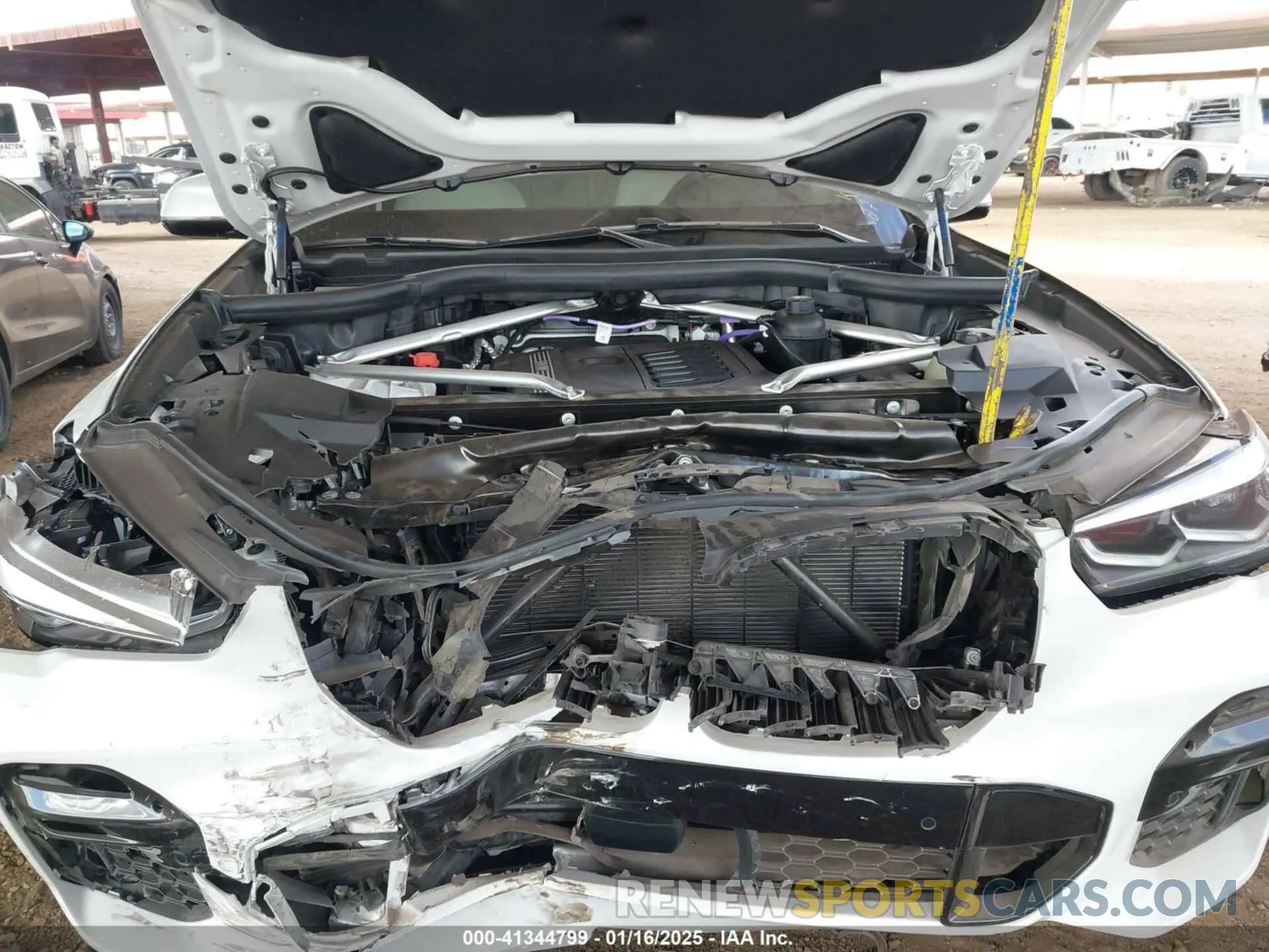 10 fotografías del automóvil dañado 5UXCR6C07N9J78569 BMW X5 2022