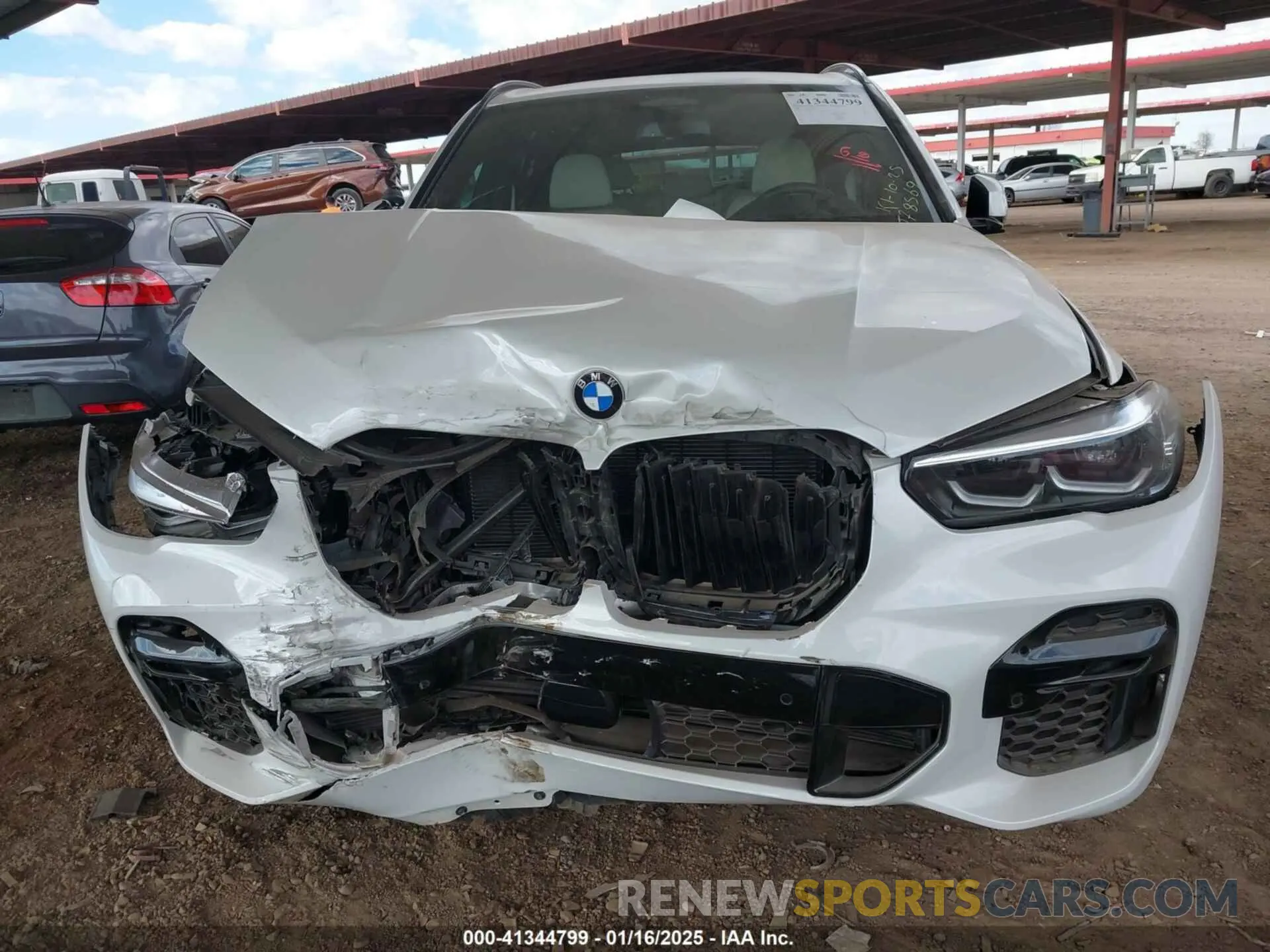 12 fotografías del automóvil dañado 5UXCR6C07N9J78569 BMW X5 2022