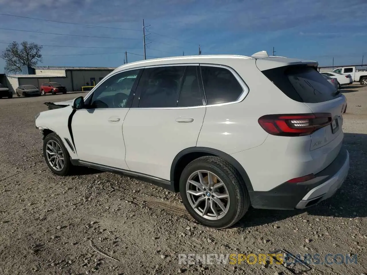 2 fotografías del automóvil dañado 5UXCR6C07N9M27369 BMW X5 2022