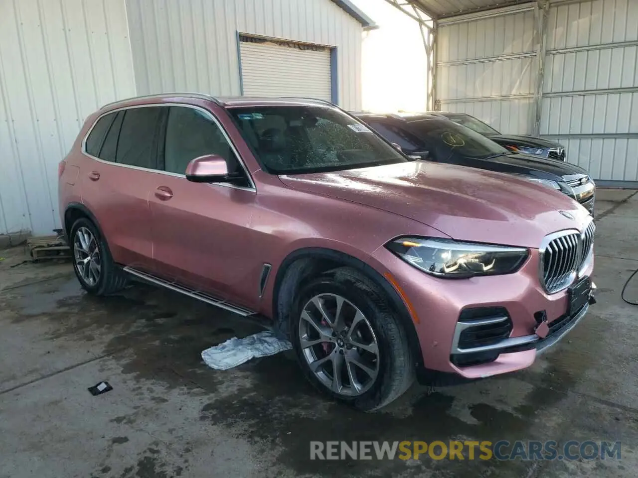 4 fotografías del automóvil dañado 5UXCR6C07N9N00207 BMW X5 2022