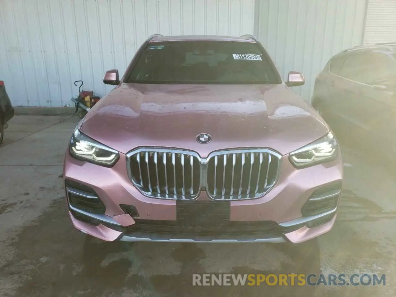 5 fotografías del automóvil dañado 5UXCR6C07N9N00207 BMW X5 2022