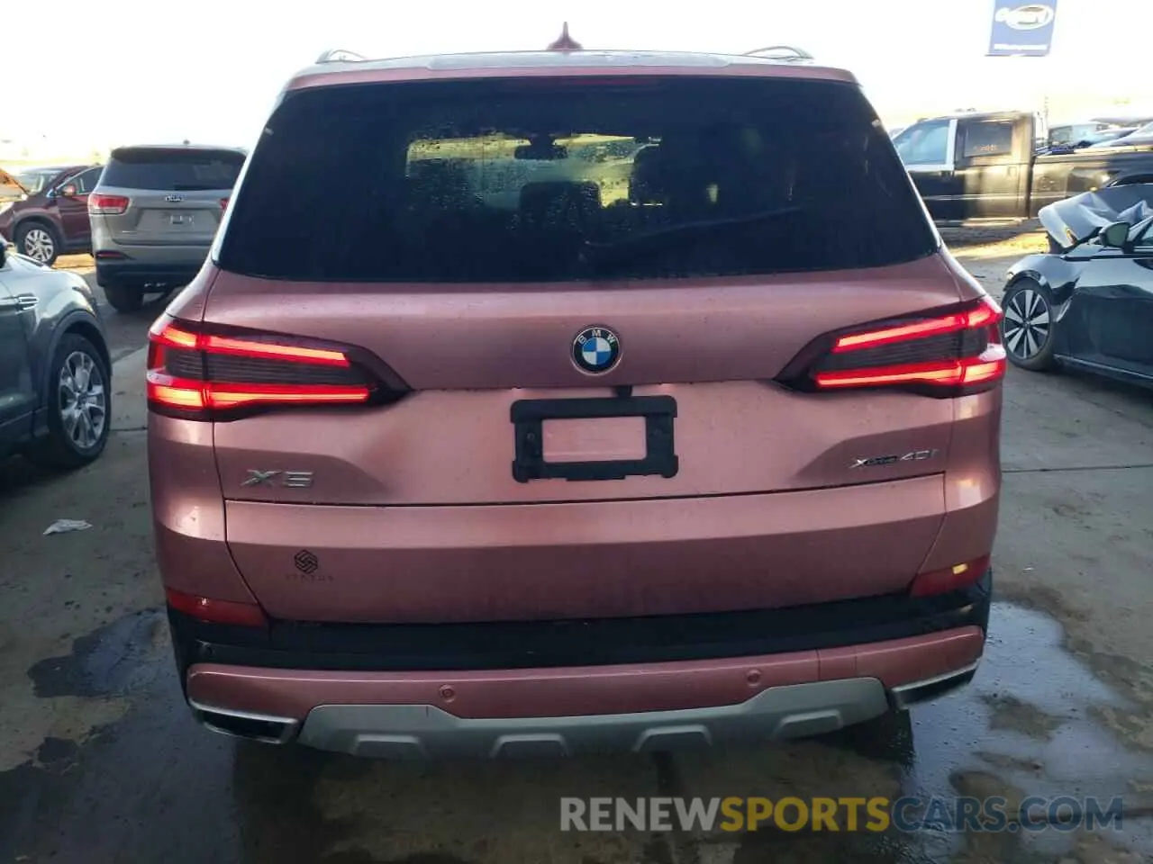 6 fotografías del automóvil dañado 5UXCR6C07N9N00207 BMW X5 2022
