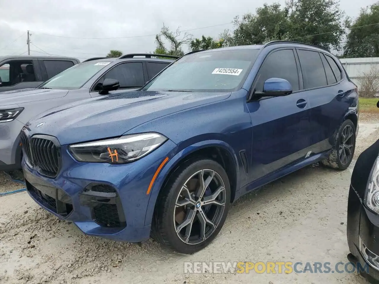 1 fotografías del automóvil dañado 5UXCR6C07N9N03981 BMW X5 2022