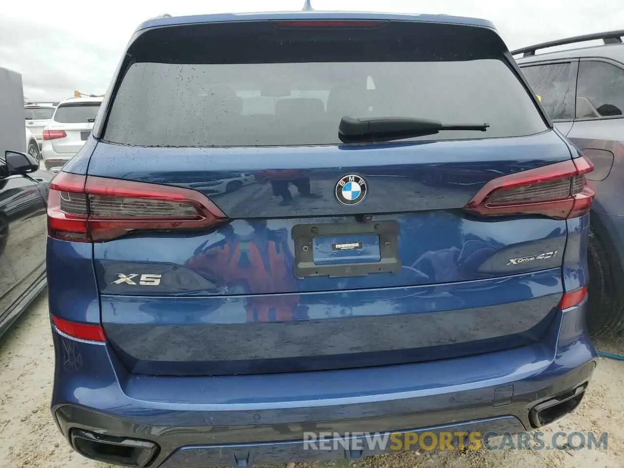 6 fotografías del automóvil dañado 5UXCR6C07N9N03981 BMW X5 2022