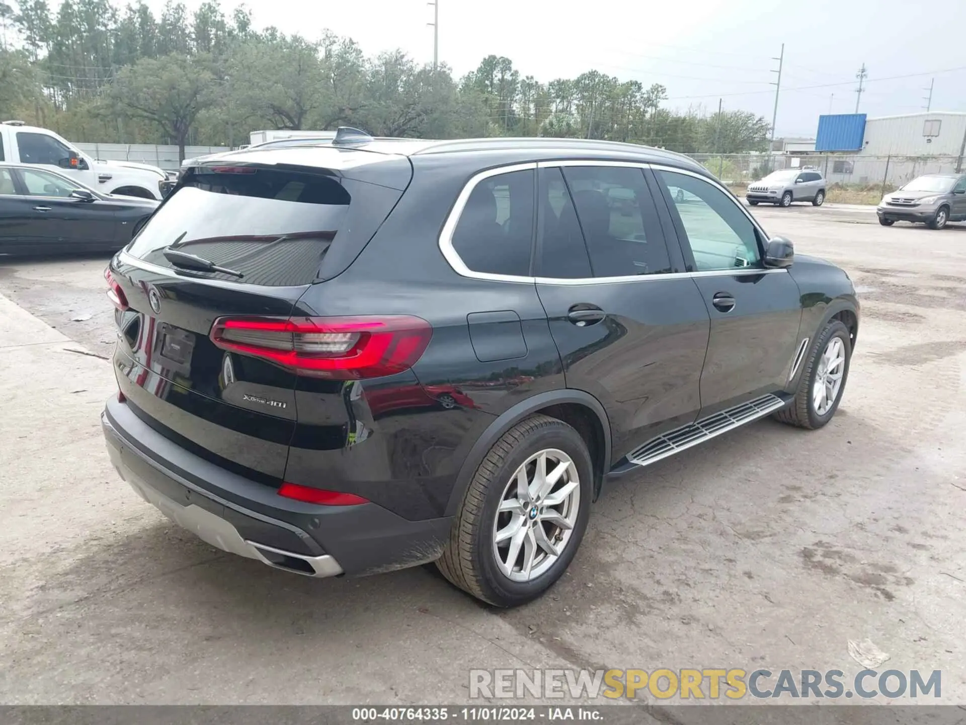 4 fotografías del automóvil dañado 5UXCR6C08N9L77503 BMW X5 2022