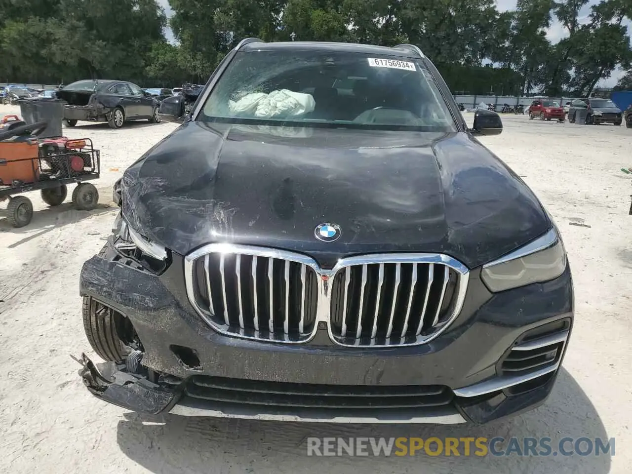 5 fotografías del automóvil dañado 5UXCR6C09N9J95891 BMW X5 2022