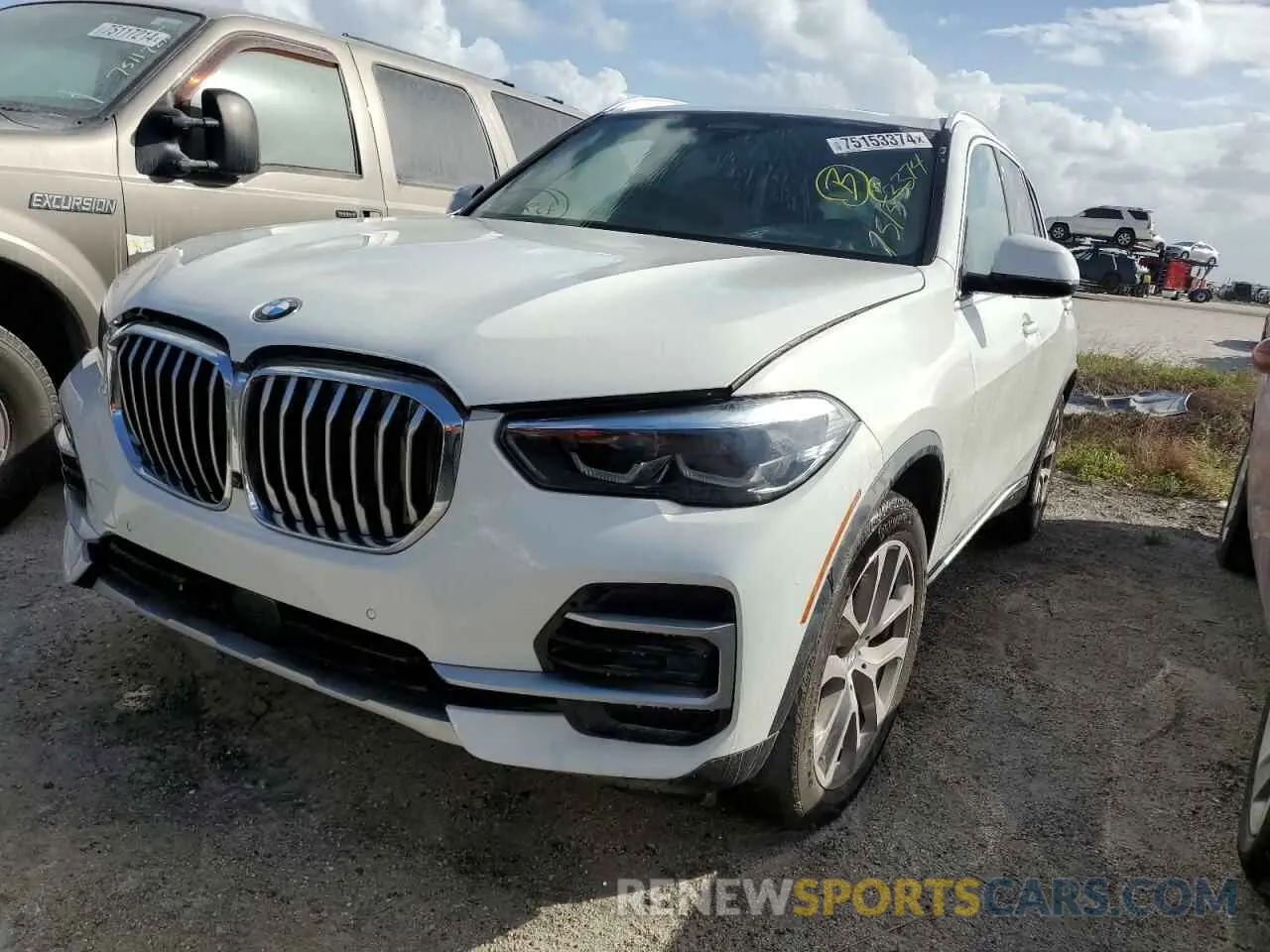 1 fotografías del automóvil dañado 5UXCR6C09N9K52834 BMW X5 2022