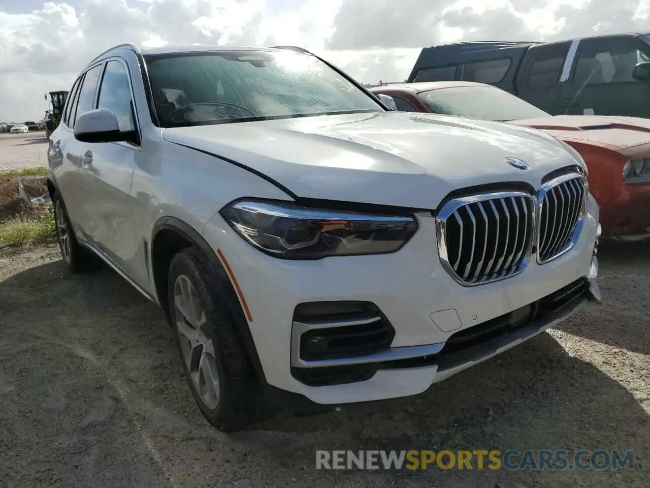 4 fotografías del automóvil dañado 5UXCR6C09N9K52834 BMW X5 2022