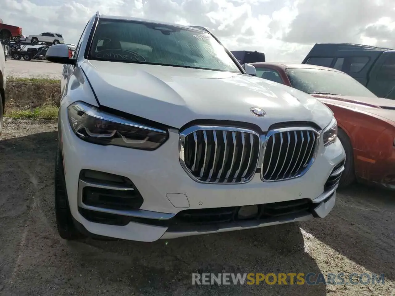 5 fotografías del automóvil dañado 5UXCR6C09N9K52834 BMW X5 2022