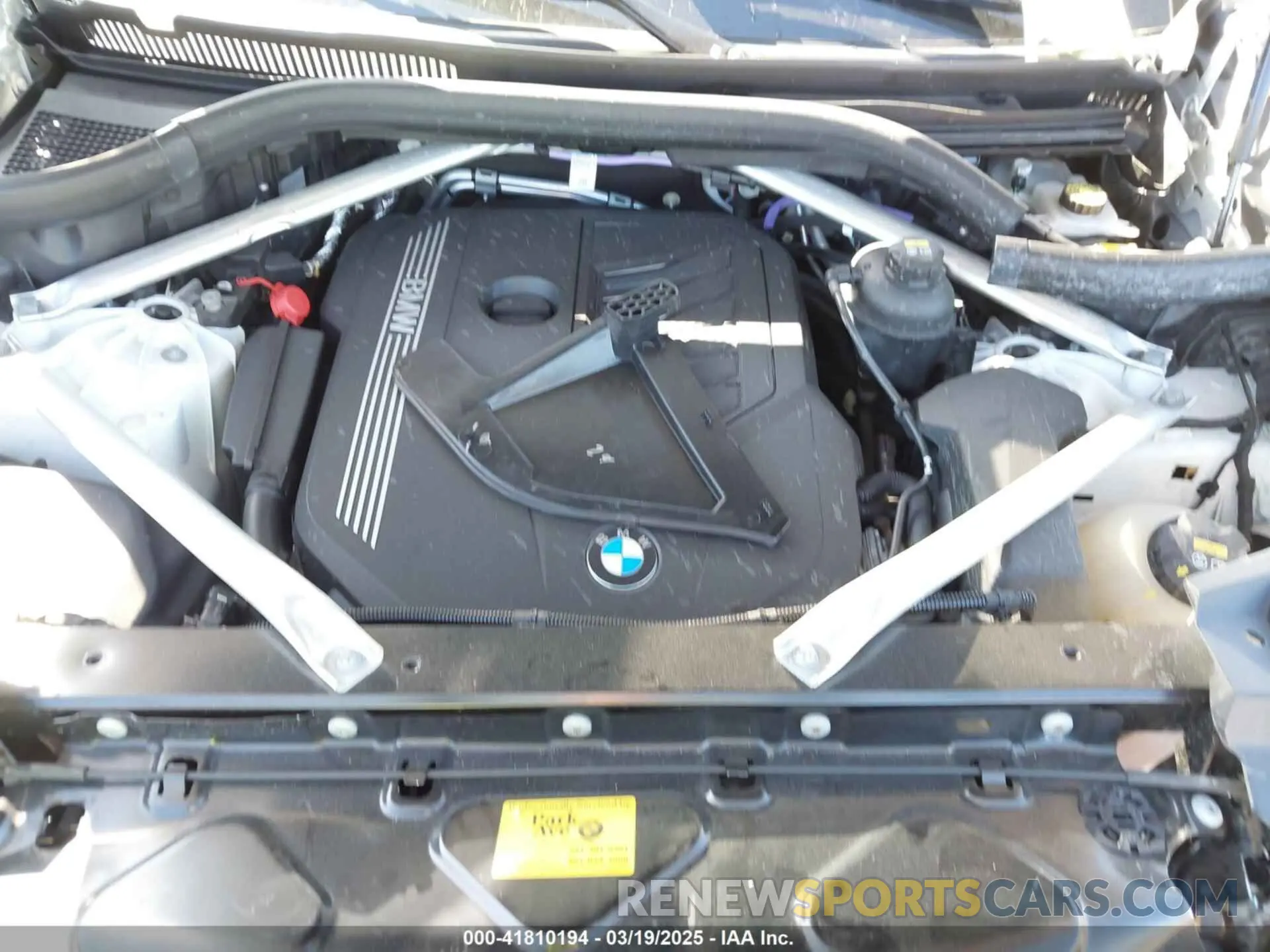 10 fotografías del automóvil dañado 5UXCR6C09N9K81119 BMW X5 2022