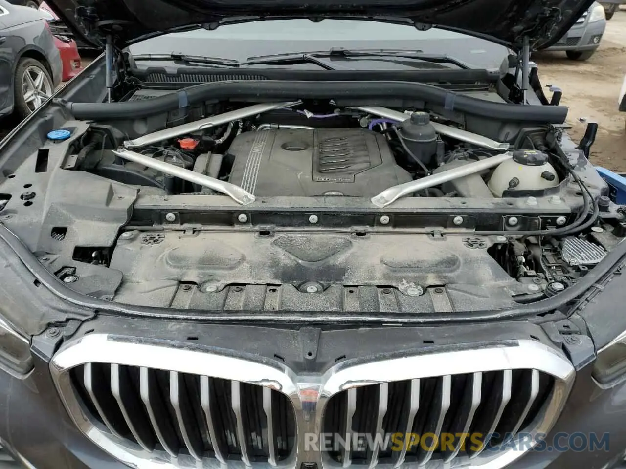 12 fotografías del automóvil dañado 5UXCR6C09N9L65389 BMW X5 2022