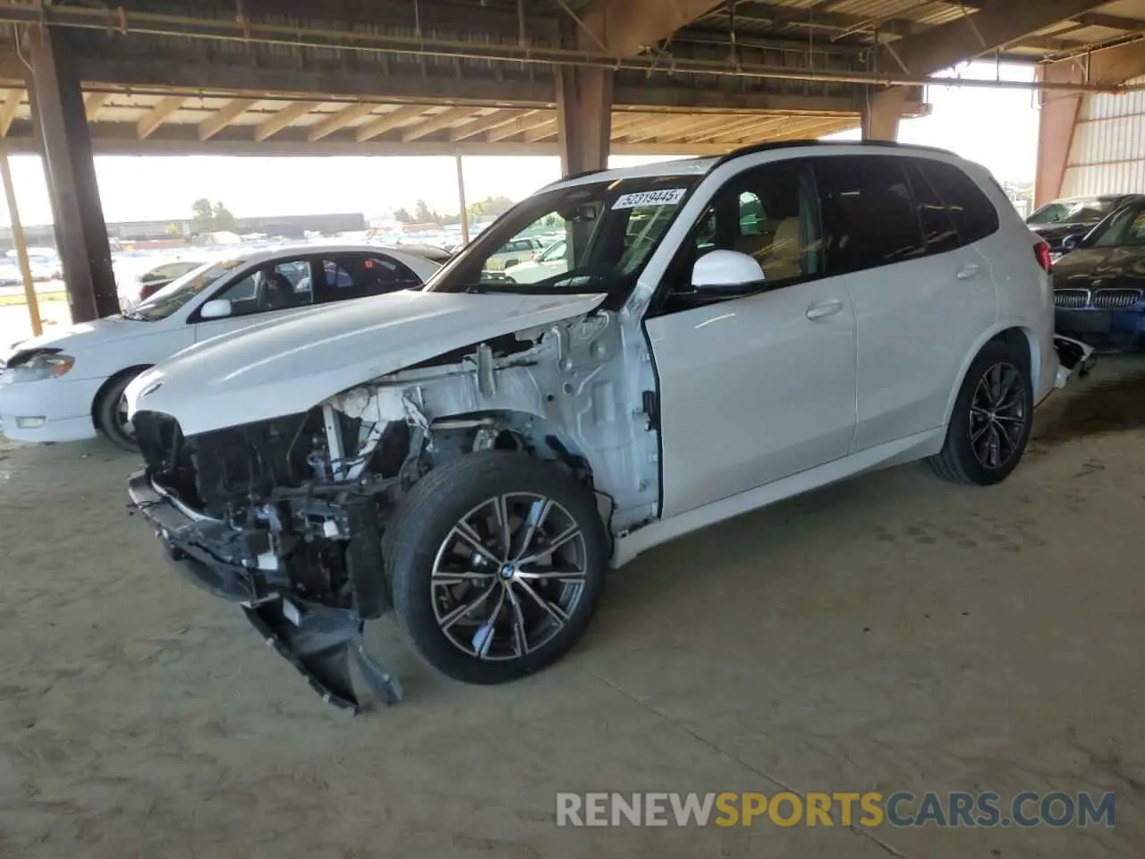 1 fotografías del automóvil dañado 5UXCR6C0XN9K57511 BMW X5 2022