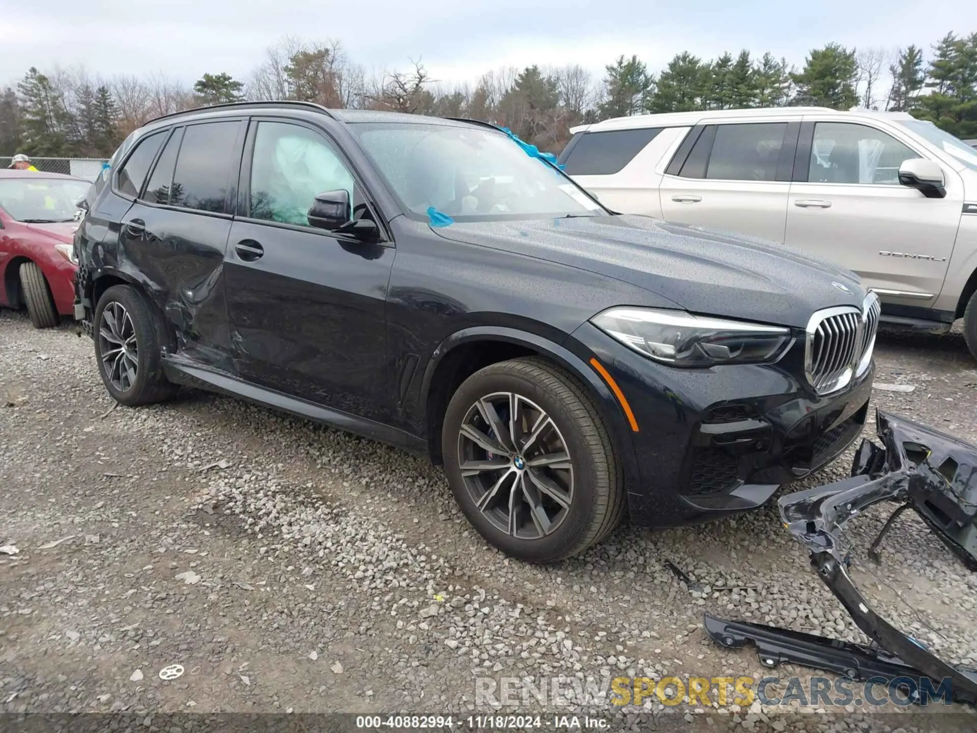 1 fotografías del automóvil dañado 5UXCR6C0XN9K63454 BMW X5 2022