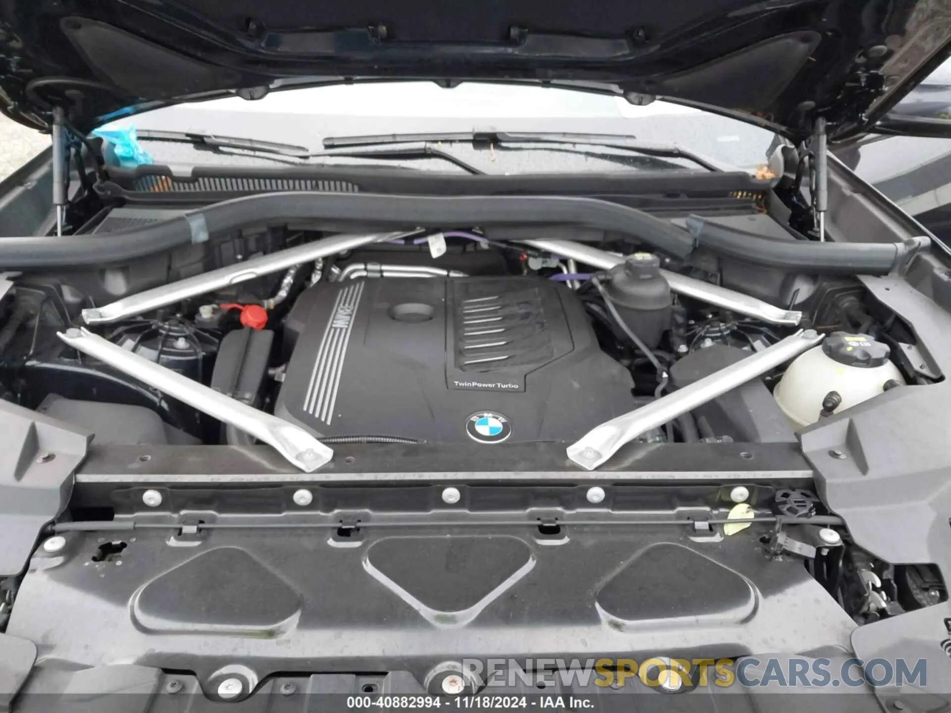 10 fotografías del automóvil dañado 5UXCR6C0XN9K63454 BMW X5 2022