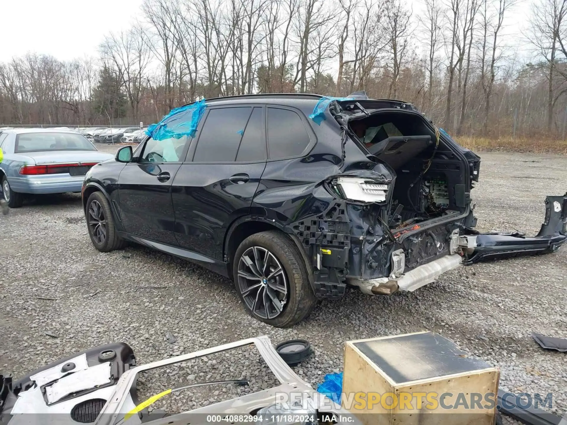 3 fotografías del automóvil dañado 5UXCR6C0XN9K63454 BMW X5 2022