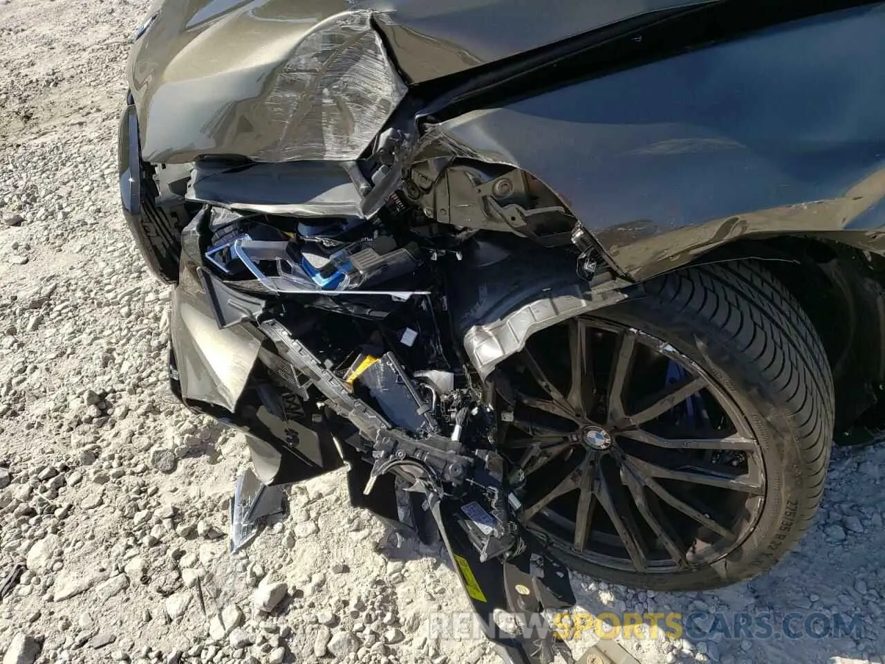 10 fotografías del automóvil dañado 5UXCR6C0XN9K63485 BMW X5 2022