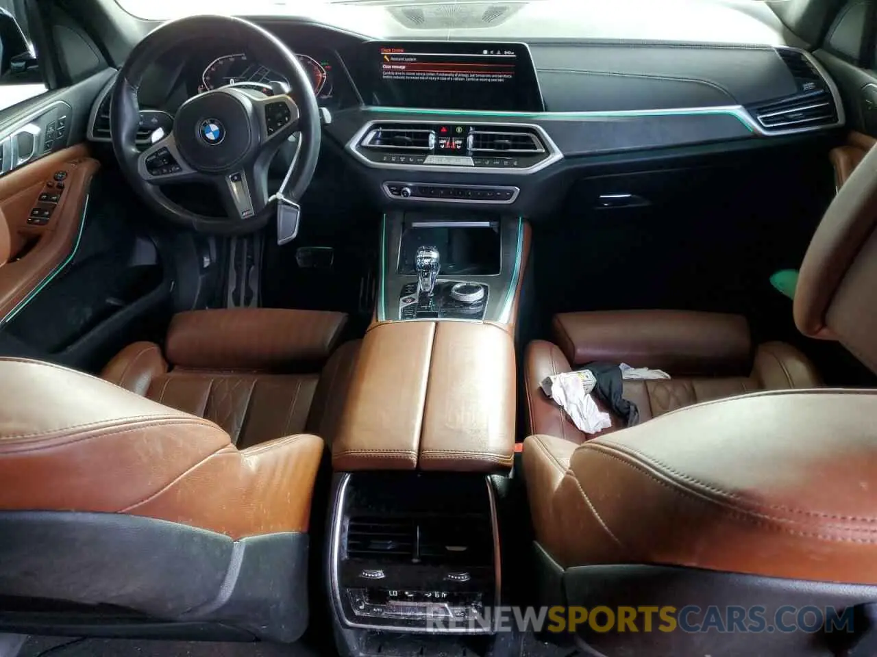 8 fotografías del automóvil dañado 5UXCR6C0XN9M08766 BMW X5 2022