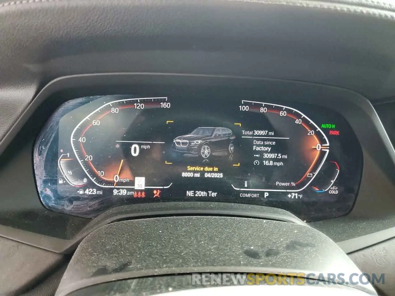 9 fotografías del automóvil dañado 5UXCR6C0XN9M08766 BMW X5 2022