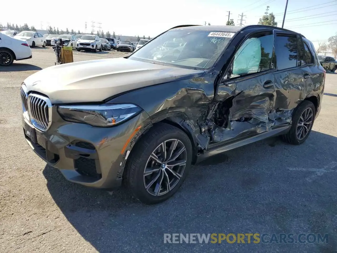 1 fotografías del automóvil dañado 5UXCR6C0XN9M17211 BMW X5 2022