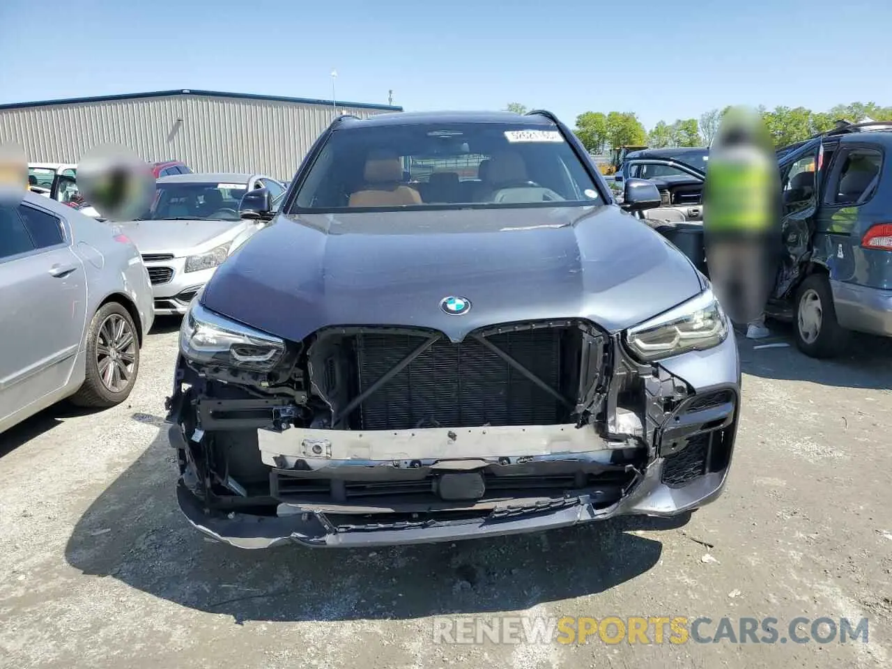5 fotografías del automóvil dañado 5UXCR6C0XN9N13162 BMW X5 2022