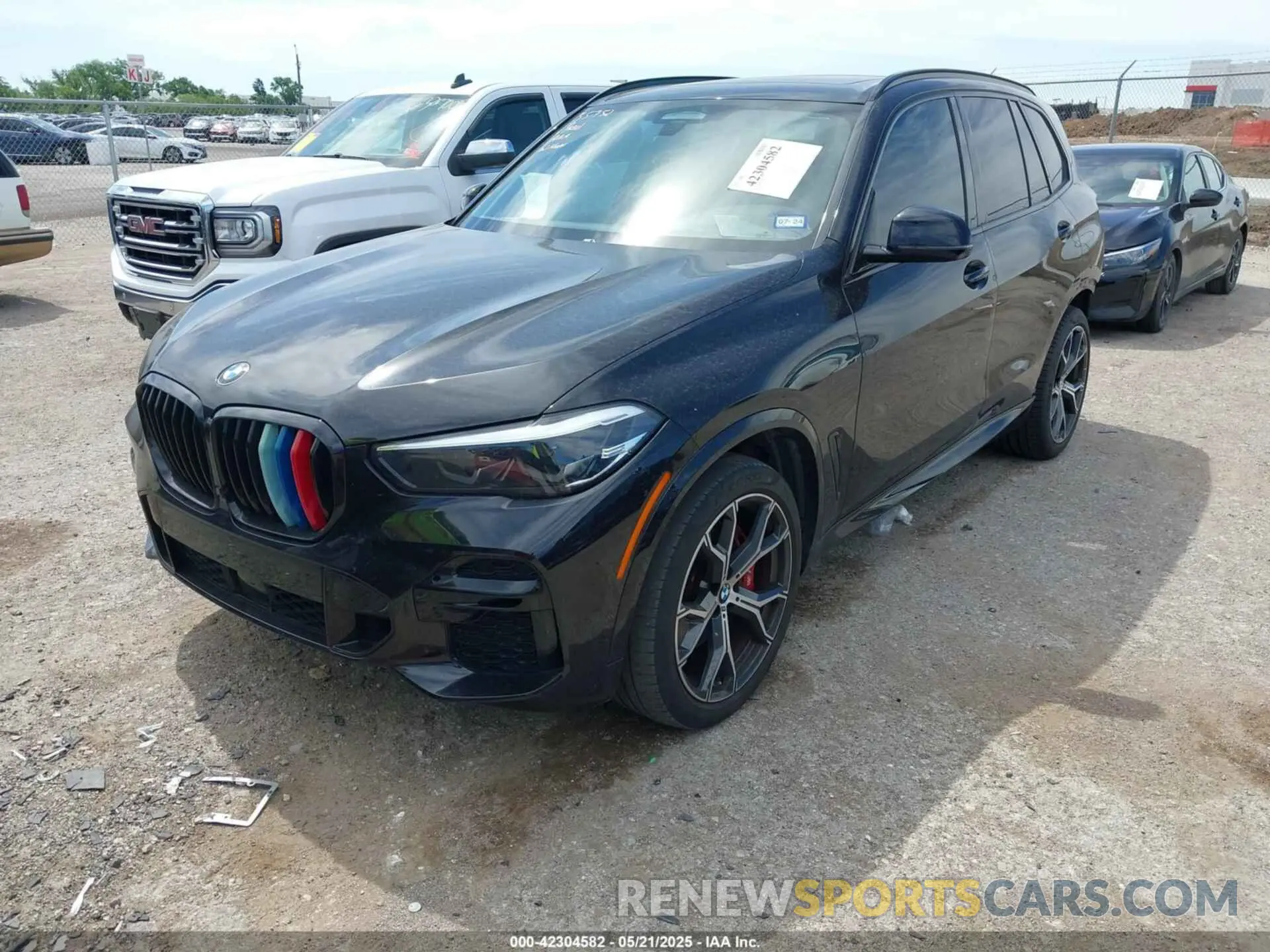 2 fotografías del automóvil dañado 5UXCR6C0XN9N16790 BMW X5 2022
