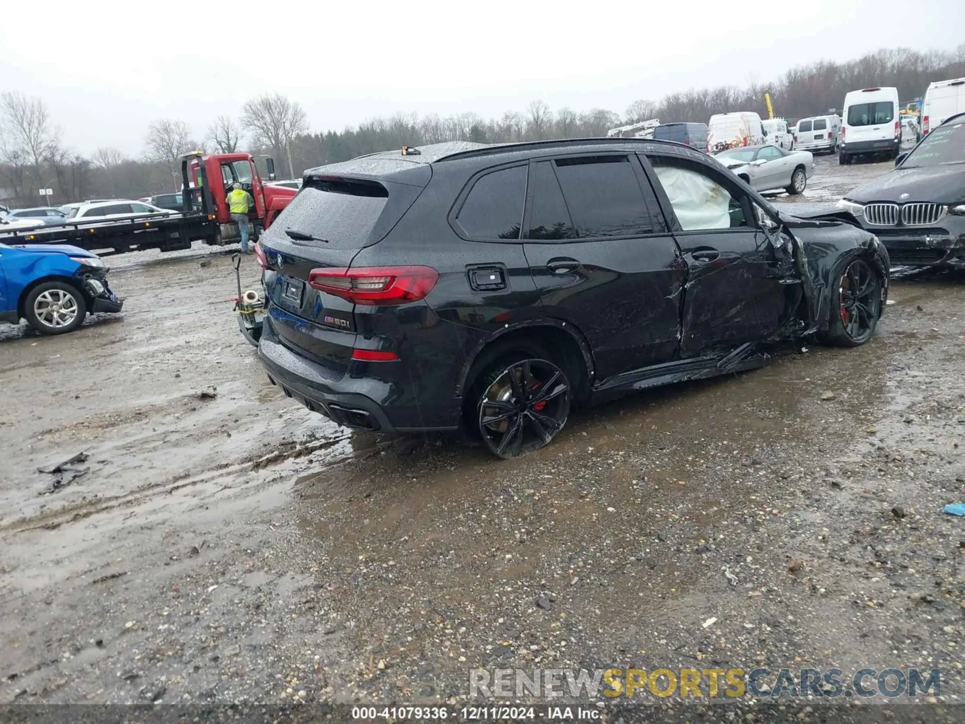 4 fotografías del automóvil dañado 5UXJU4C01N9M33209 BMW X5 2022