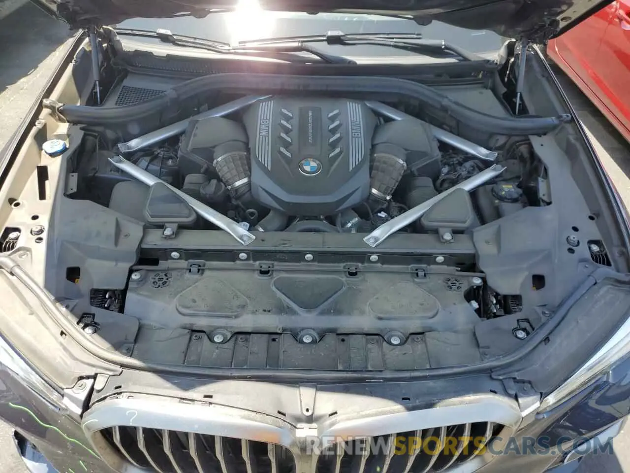 12 fotografías del automóvil dañado 5UXJU4C03N9J16242 BMW X5 2022