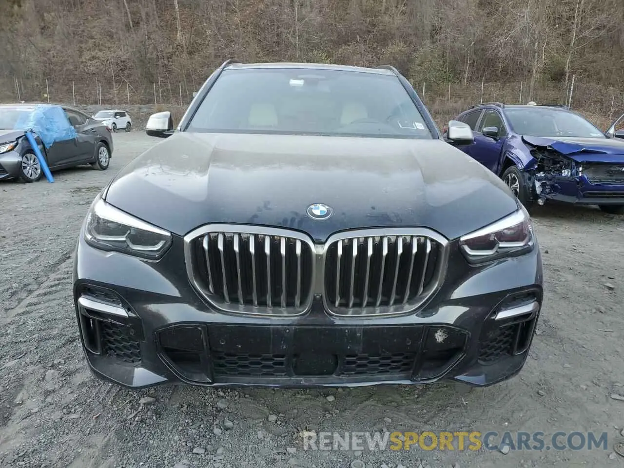 5 fotografías del automóvil dañado 5UXJU4C06N9J97446 BMW X5 2022