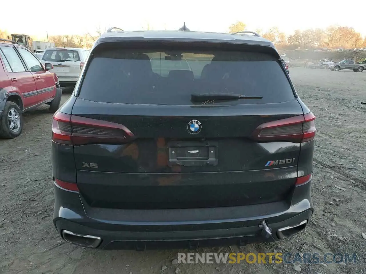 6 fotografías del automóvil dañado 5UXJU4C06N9J97446 BMW X5 2022