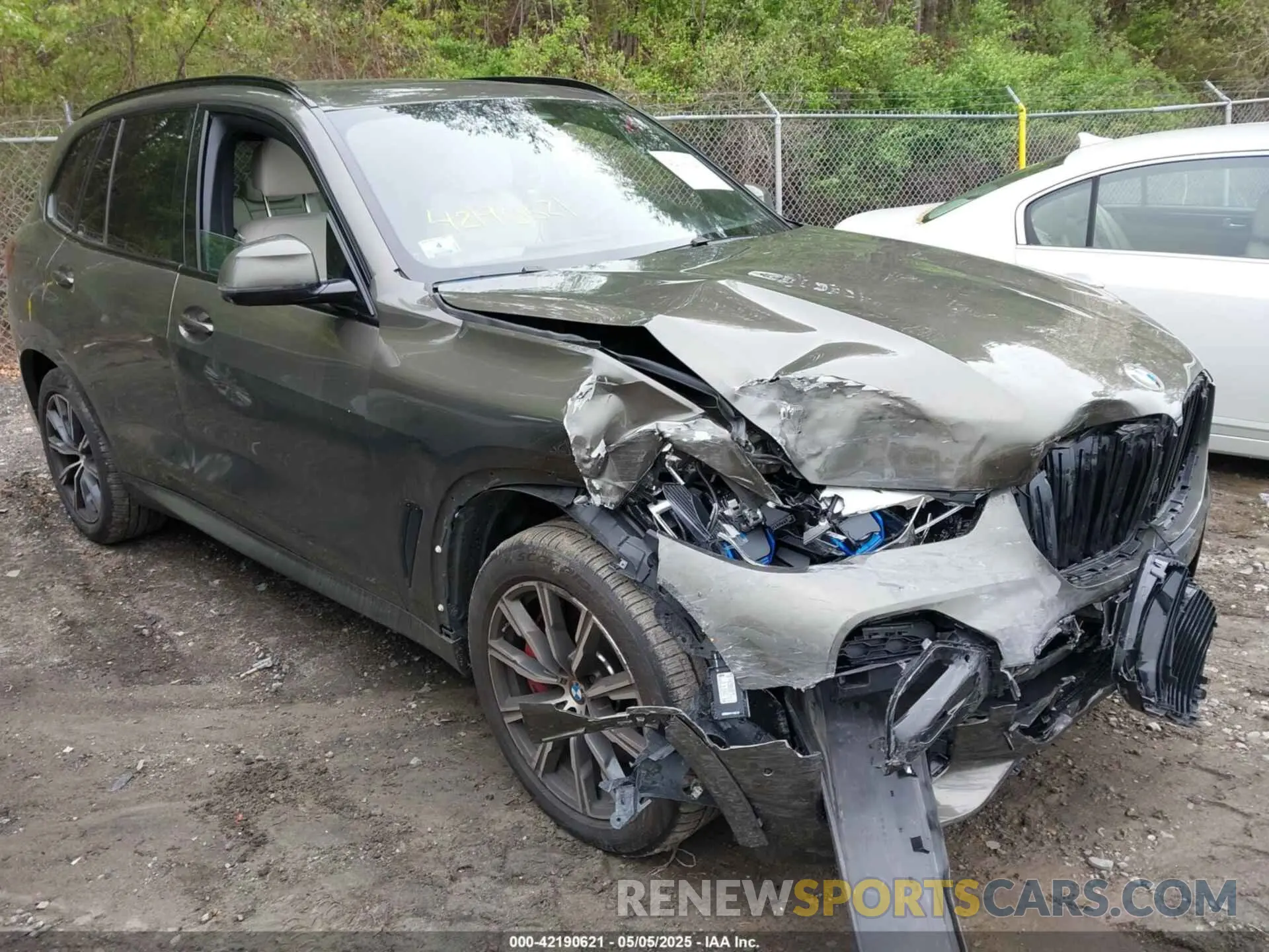 1 fotografías del automóvil dañado 5UXJU4C06N9M02604 BMW X5 2022