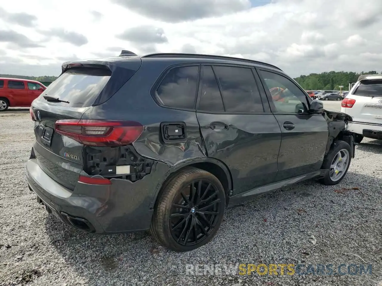 3 fotografías del automóvil dañado 5UXJU4C06N9M13151 BMW X5 2022