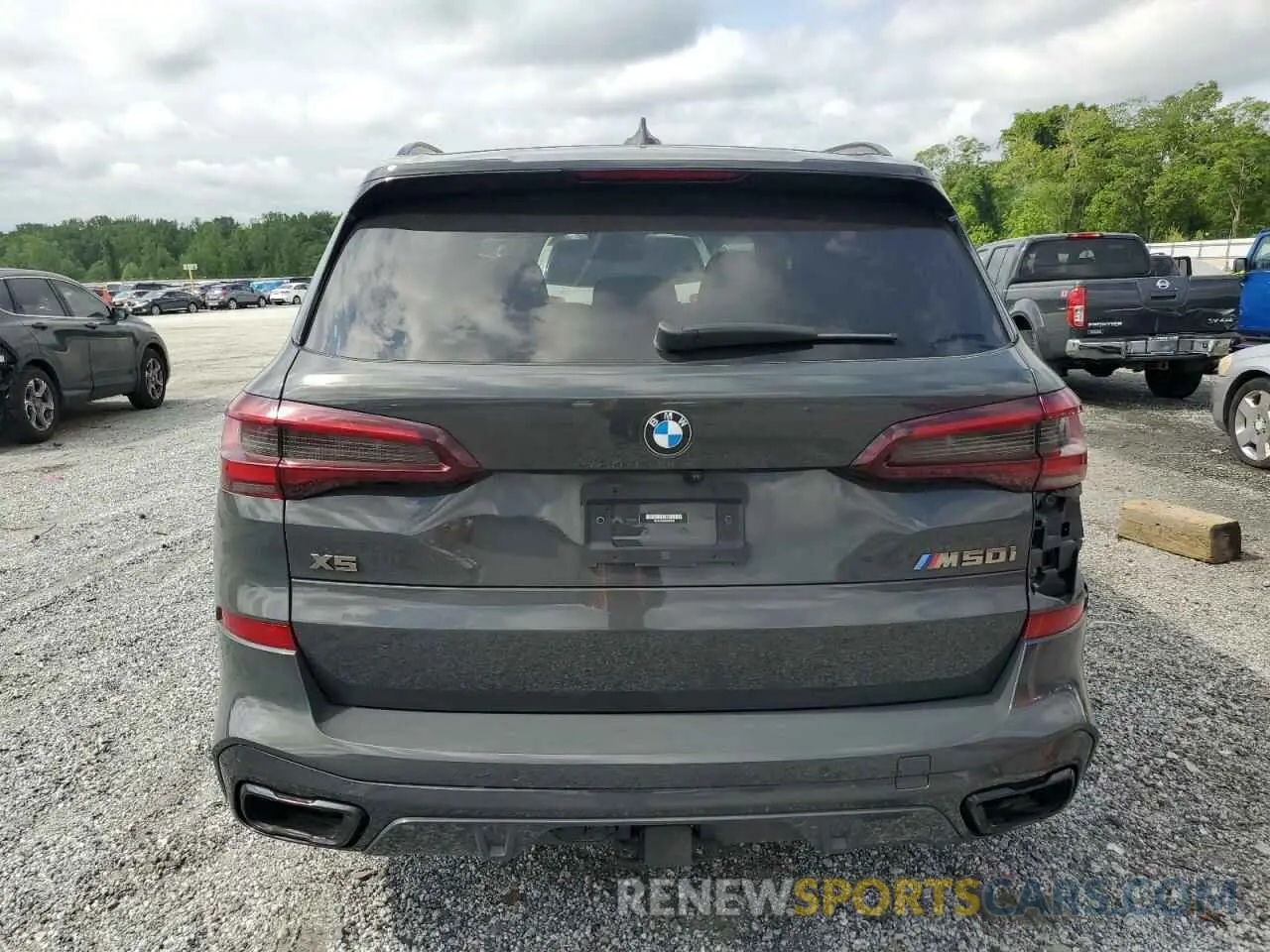 6 fotografías del automóvil dañado 5UXJU4C06N9M13151 BMW X5 2022