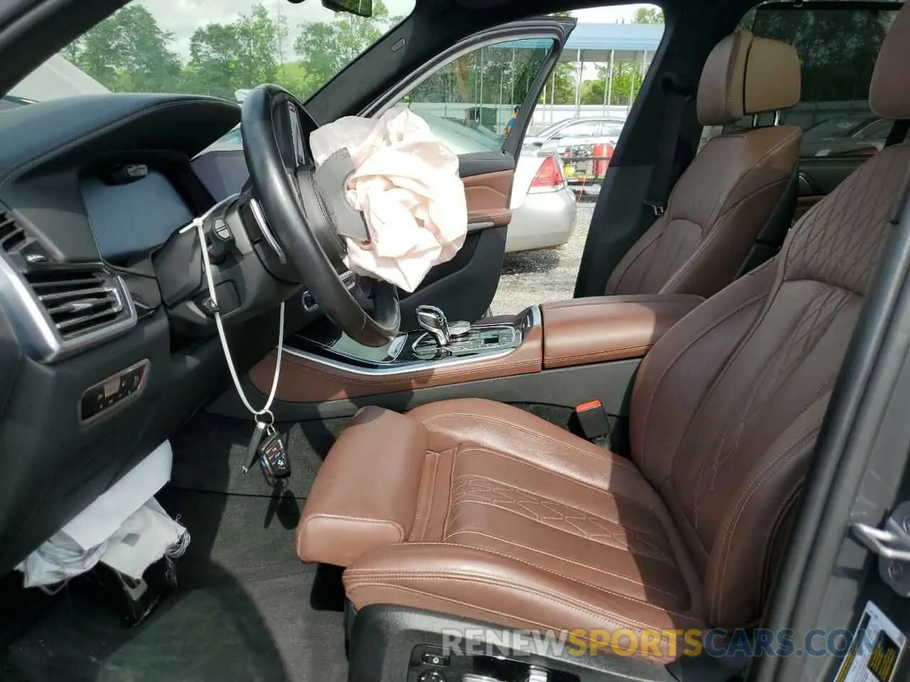 7 fotografías del automóvil dañado 5UXJU4C06N9M13151 BMW X5 2022