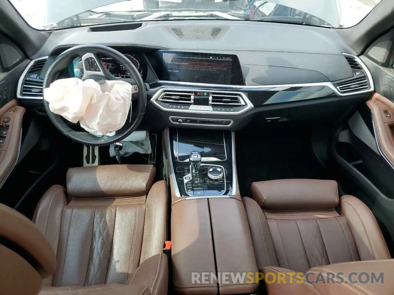 8 fotografías del automóvil dañado 5UXJU4C06N9M13151 BMW X5 2022