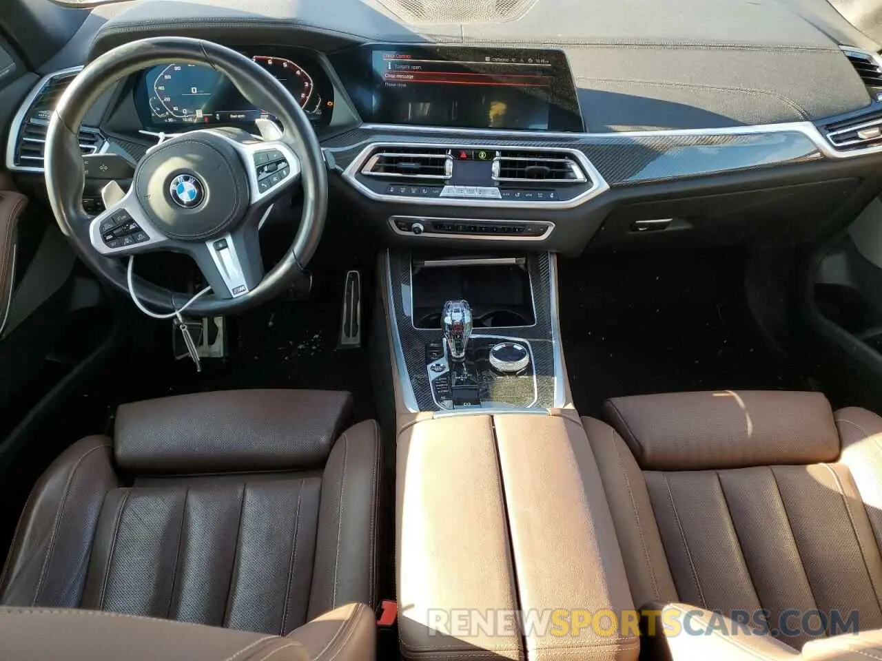 8 fotografías del automóvil dañado 5UXJU4C07N9J73558 BMW X5 2022