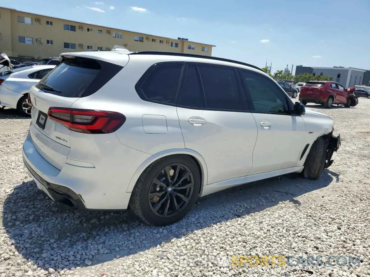 3 fotografías del automóvil dañado 5UXTA6C01N9J18858 BMW X5 2022
