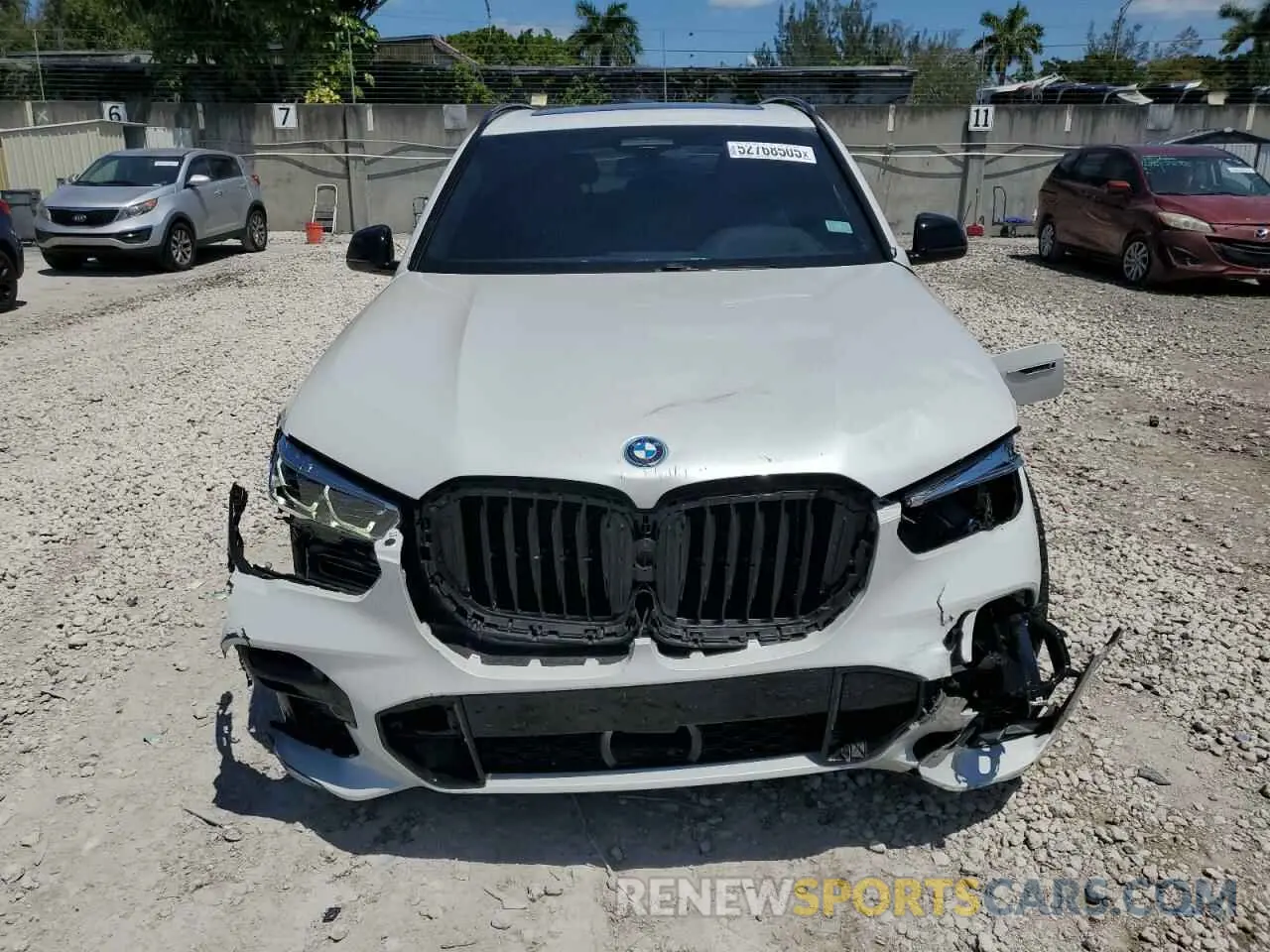 5 fotografías del automóvil dañado 5UXTA6C01N9J18858 BMW X5 2022