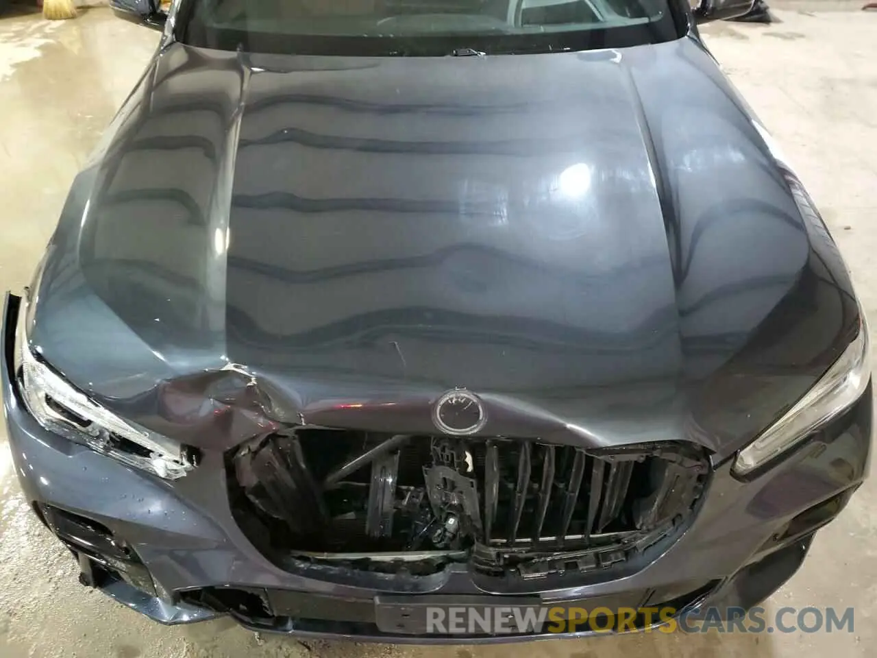 12 fotografías del automóvil dañado 5UXTA6C01N9M00398 BMW X5 2022