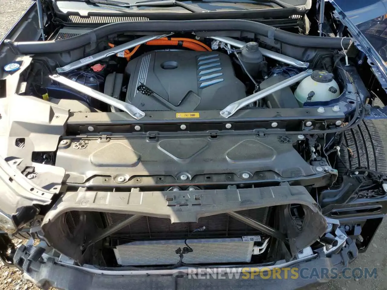12 fotografías del automóvil dañado 5UXTA6C01N9M95397 BMW X5 2022