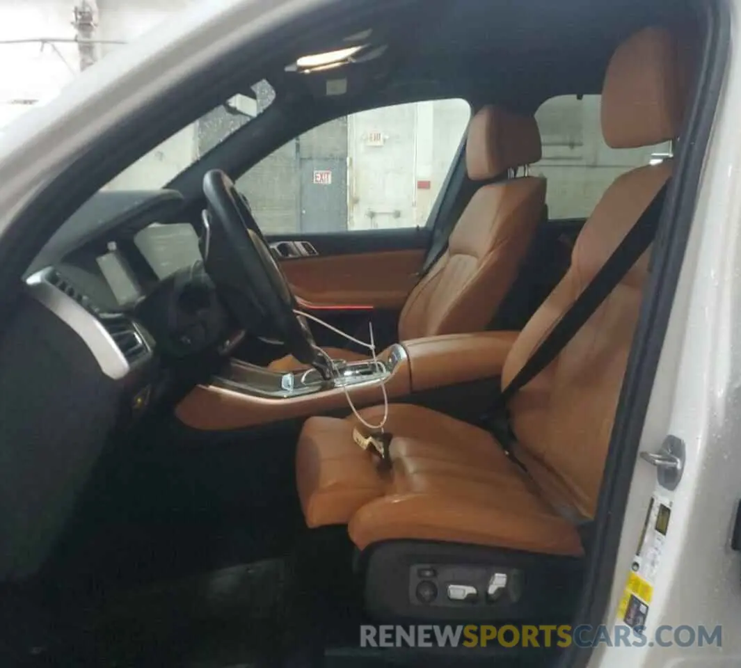 7 fotografías del automóvil dañado 5UXTA6C02N9L87936 BMW X5 2022