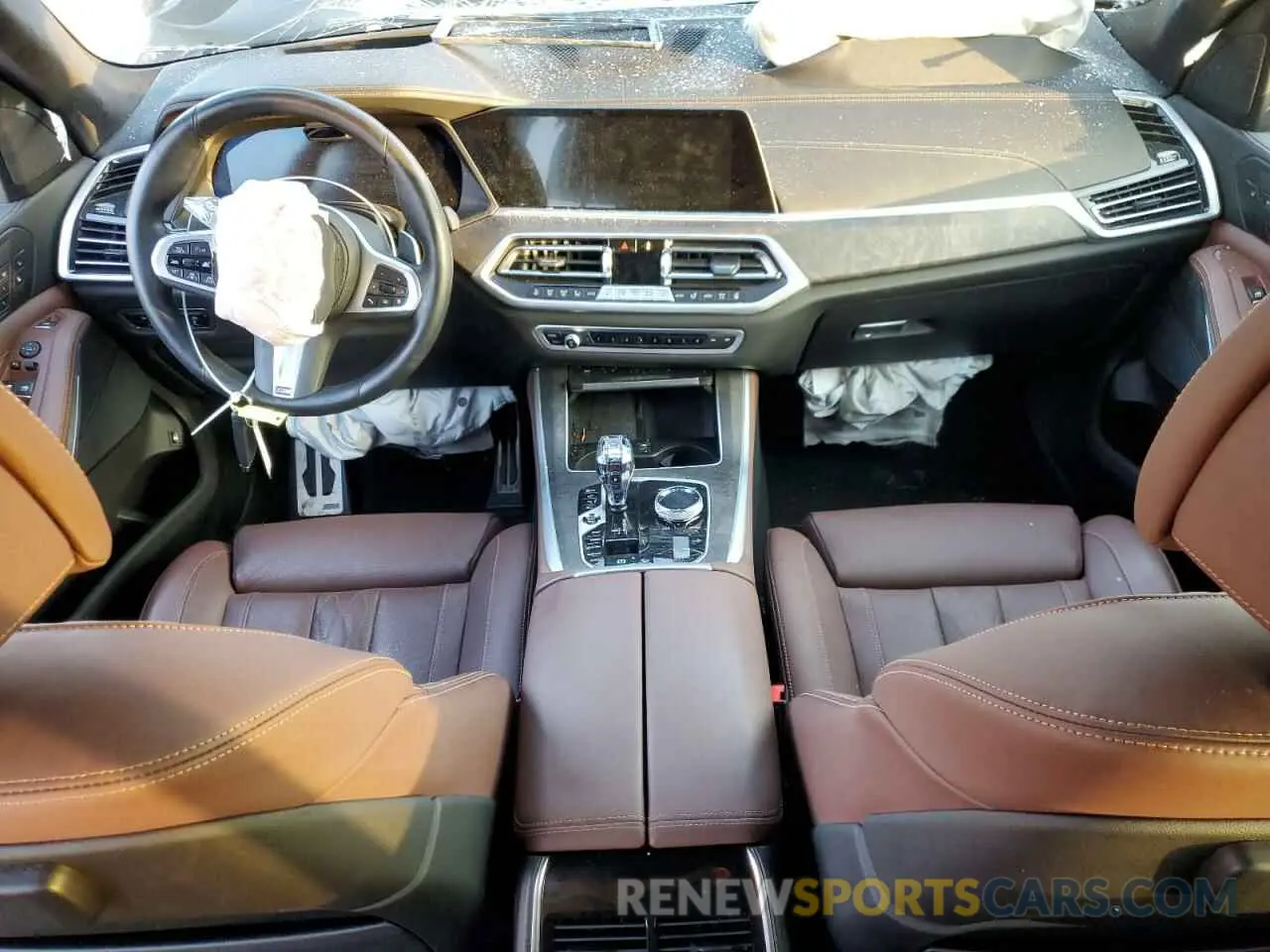 8 fotografías del automóvil dañado 5UXTA6C04N9L47972 BMW X5 2022