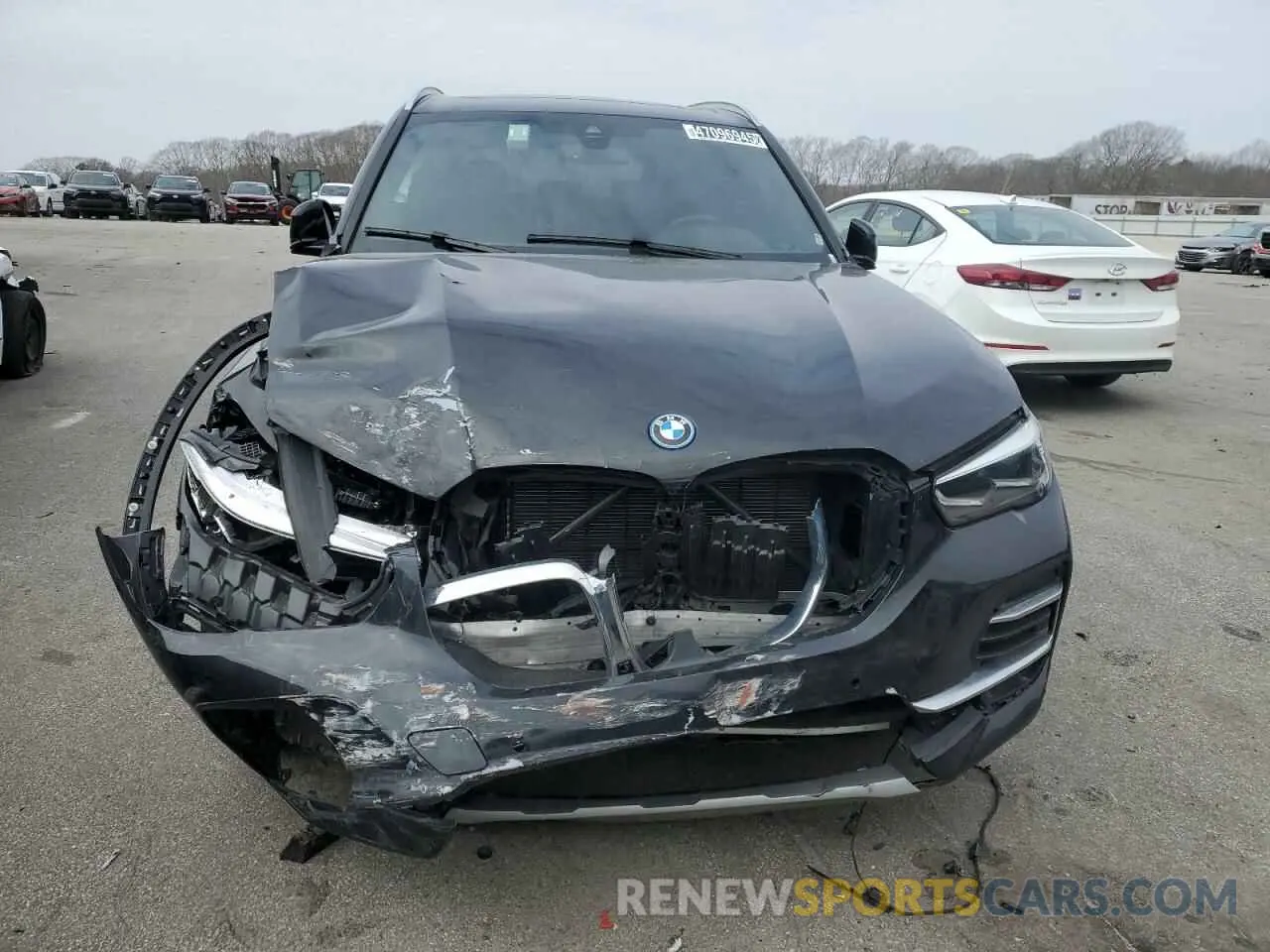 5 fotografías del automóvil dañado 5UXTA6C06N9L85476 BMW X5 2022