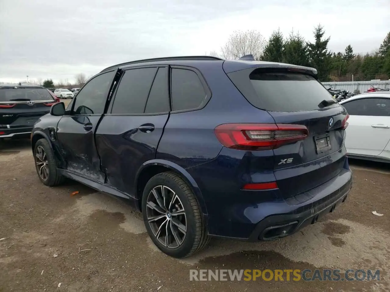 2 fotografías del automóvil dañado 5UXTA6C07N9M36385 BMW X5 2022