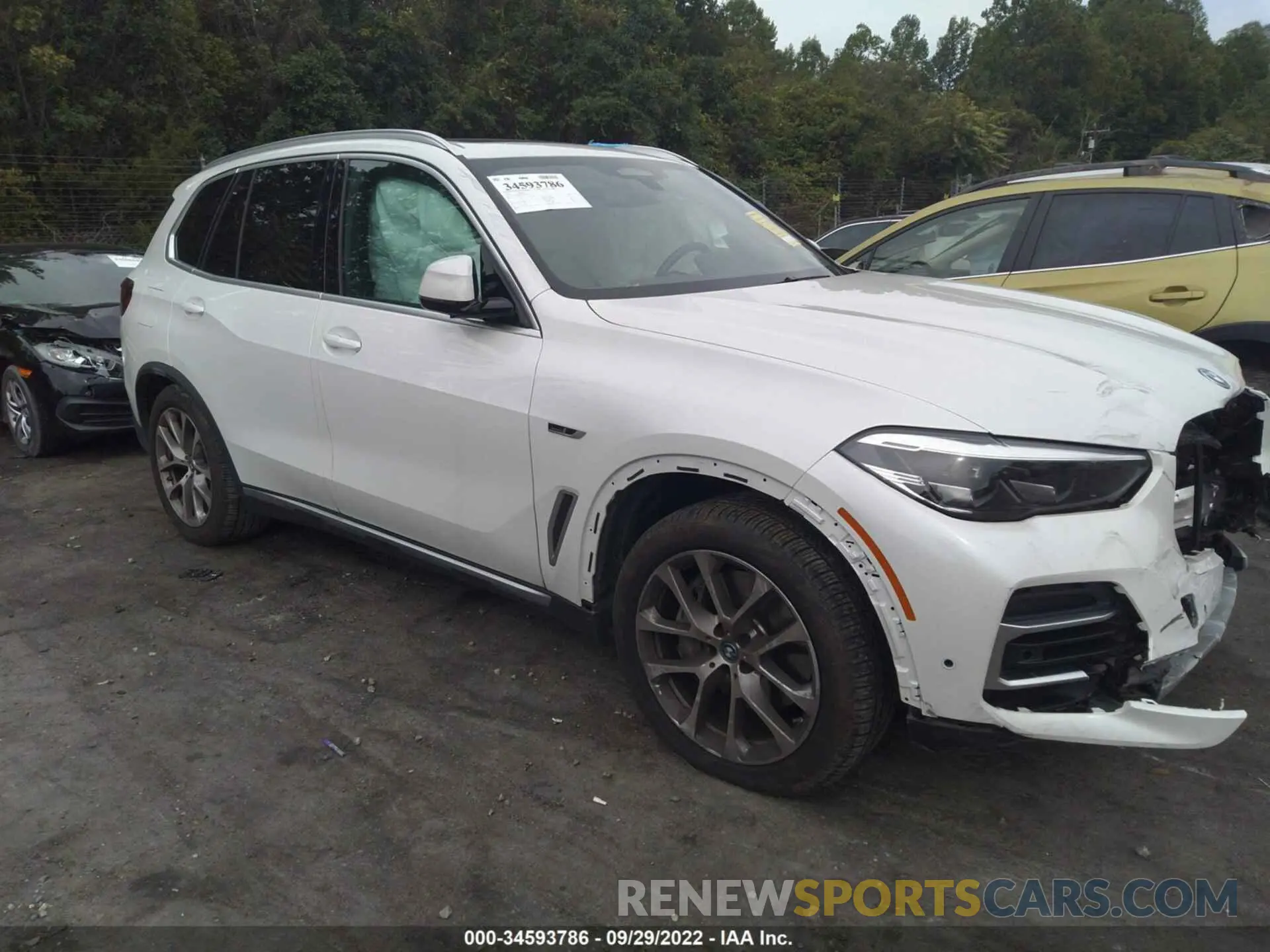 1 fotografías del automóvil dañado 5UXTA6C08N9J06660 BMW X5 2022